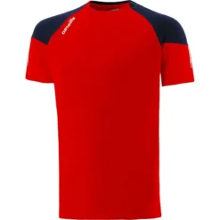 Men's Oslo T-Shirt Red / Marine / White
