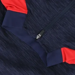 Men's Oslo Brushed Half Zip Top Marine / Red / White -Canterbury Shop oslo 184 2 gen merdwh adlt p4