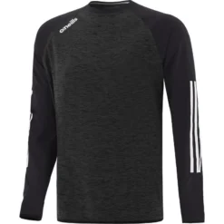 Men's Osprey Brushed Crew Neck Sweatshirt Black / White