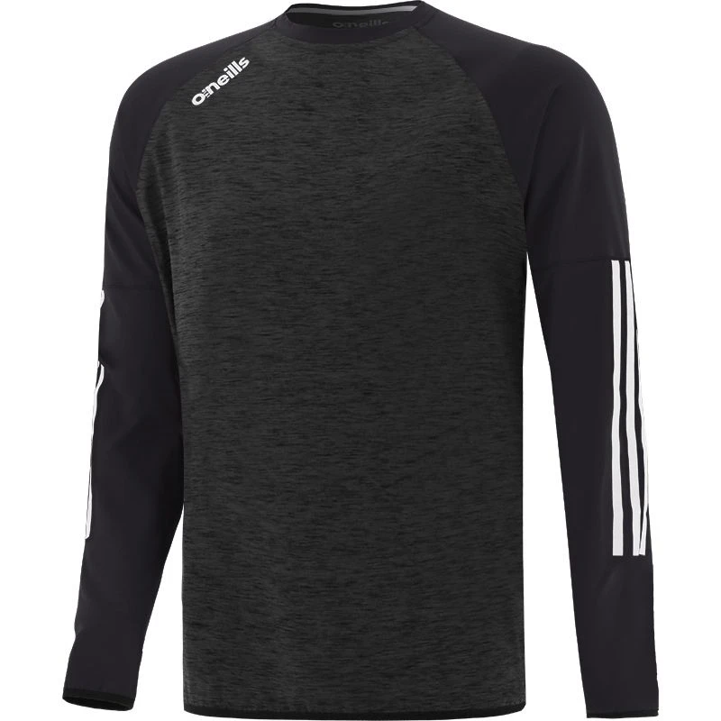 Men's Osprey Brushed Crew Neck Sweatshirt Black / White 1 Men's Osprey Brushed Crew Neck Sweatshirt Black / White