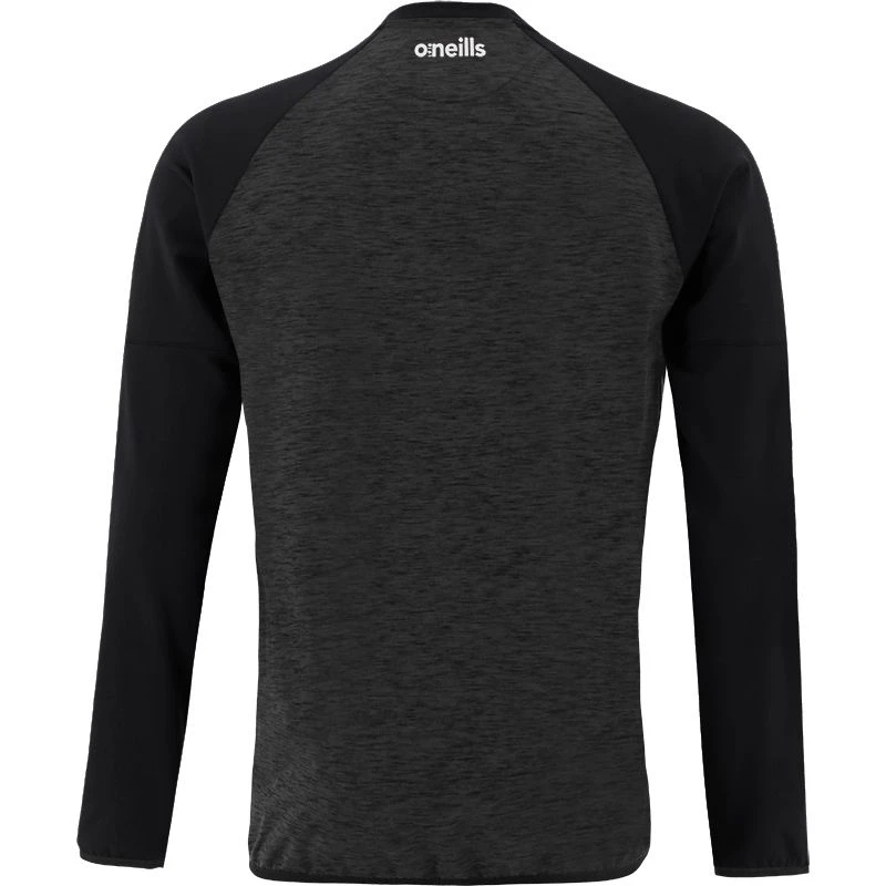 Men's Osprey Brushed Crew Neck Sweatshirt Black / White 2 Men's Osprey Brushed Crew Neck Sweatshirt Black / White - Image 2
