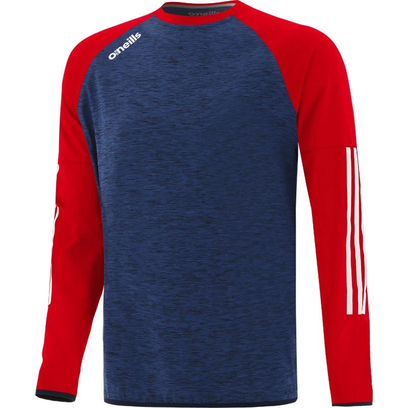 Men's Osprey Brushed Crew Neck Sweatshirt Marine / Red / White 1 Men's Osprey Brushed Crew Neck Sweatshirt Marine / Red / White