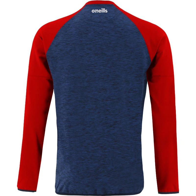 Men's Osprey Brushed Crew Neck Sweatshirt Marine / Red / White 2 Men's Osprey Brushed Crew Neck Sweatshirt Marine / Red / White - Image 2