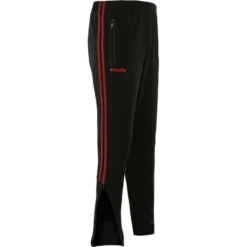 Men's Pioneer 2 Stripe Hybrid Skinny Bottoms Black / Red