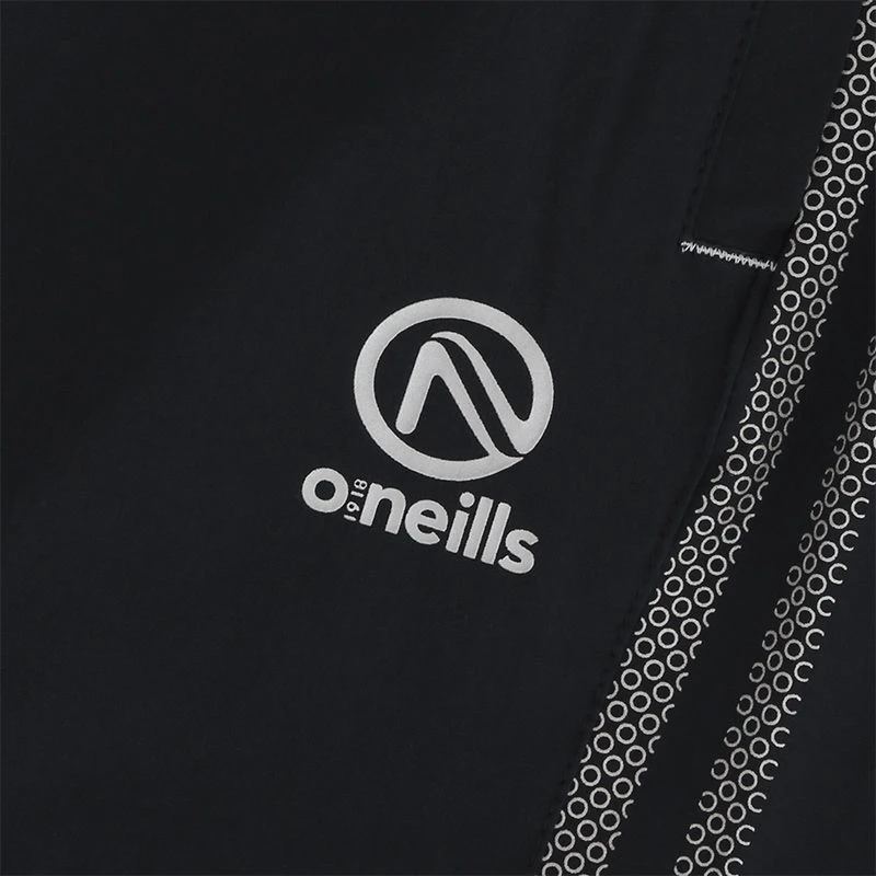 Men's Pluto Woven Tracksuit Bottoms Black / Silver 7 Men's Pluto Woven Tracksuit Bottoms Black / Silver - Image 7