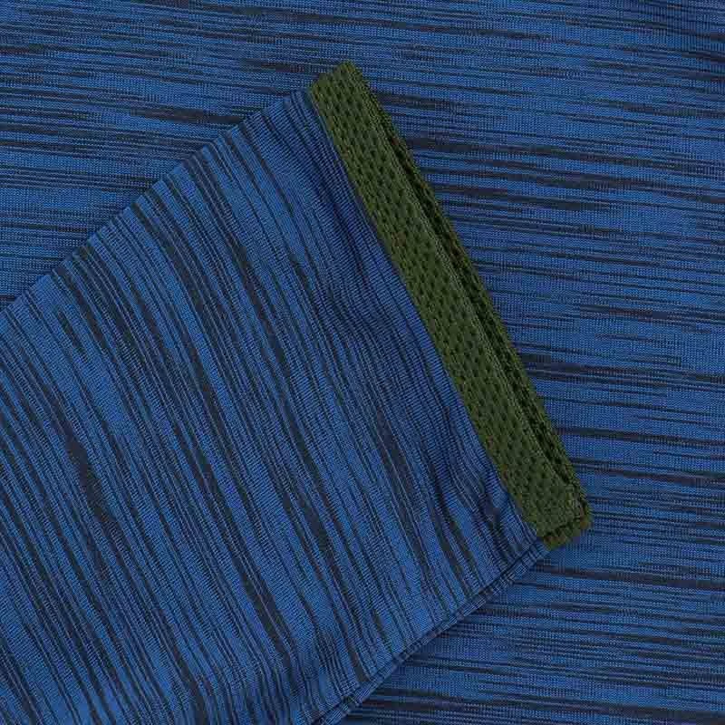 Men's Pluto Half Zip Midlayer Top Marine / Green 5 Men's Pluto Half Zip Midlayer Top Marine / Green - Image 5