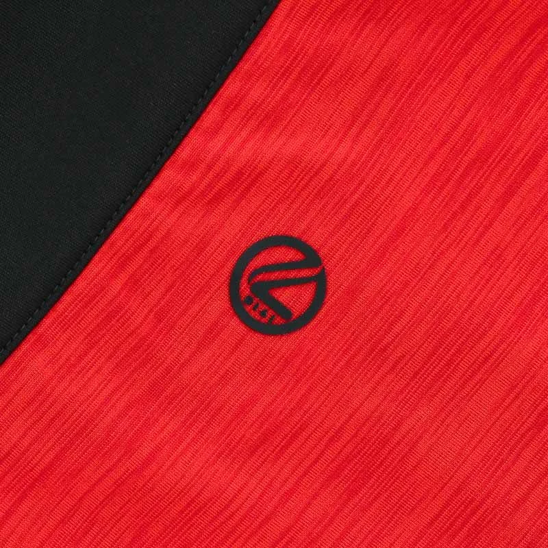 Men's Pluto Half Zip Midlayer Top Red / Black 6 Men's Pluto Half Zip Midlayer Top Red / Black - Image 6