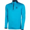 Men's Pluto Half Zip Midlayer Top Blue / Marine