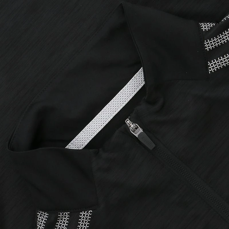 Men's Pluto Half Zip Midlayer Dark Grey / Silver 5 Men's Pluto Half Zip Midlayer Dark Grey / Silver - Image 5