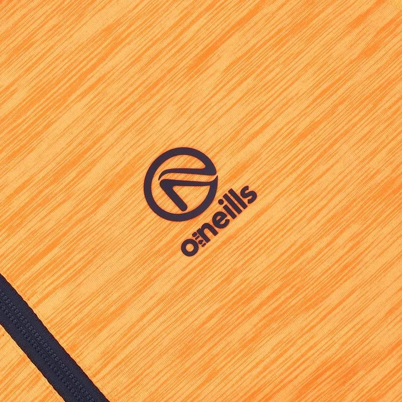 Men's Pluto Half Zip Midlayer Top Orange / Marine 3 Men's Pluto Half Zip Midlayer Top Orange / Marine - Image 3