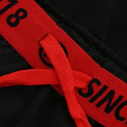 Men's Pluto Hybrid Skinny Tracksuit Bottoms Black / Red -Canterbury Shop plut 227 3 gen bkrdxx adlt p8