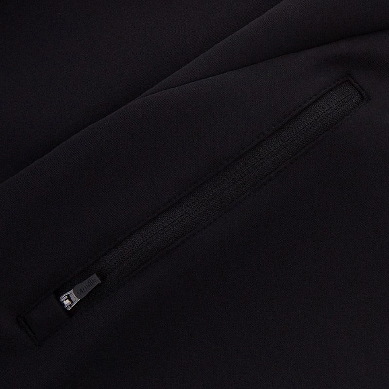 Men's Pluto Hybrid Half Zip Top Black / Red 6 Men's Pluto Hybrid Half Zip Top Black / Red - Image 6