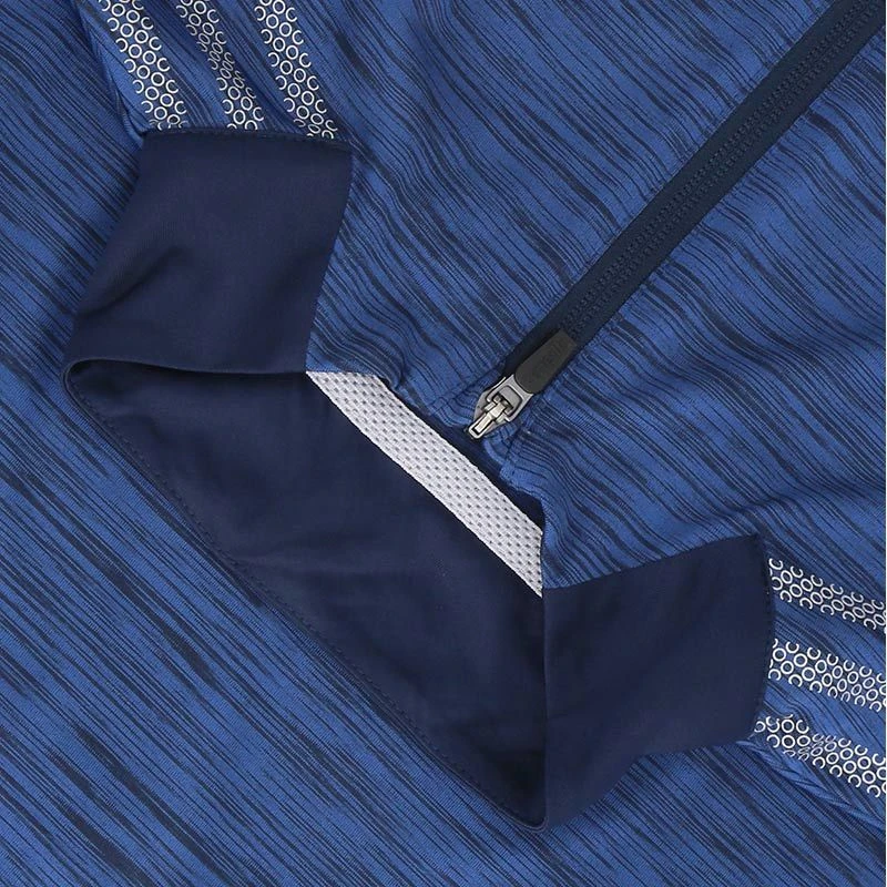 Men's Pluto Half Zip Midlayer Top Marine / Silver 5 Men's Pluto Half Zip Midlayer Top Marine / Silver - Image 5