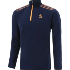 Men's Pluto Hybrid Half Zip Top Marine / Orange