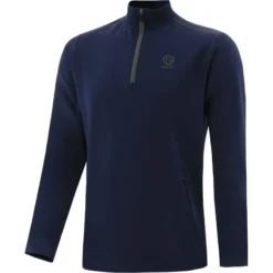 Men's Pluto Hybrid Half Zip Top Marine / Green