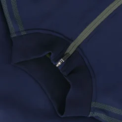 Men's Pluto Hybrid Half Zip Top Marine / Green -Canterbury Shop pluto 244 hz hybrid top mar khaki 4 2