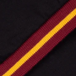 Men's Portugal Cotton Polo Shirt Black / Maroon / Amber -Canterbury Shop portugal cotton polo unisex blk maroon amb 5