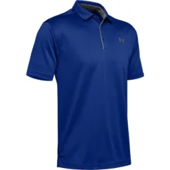 Under Armour Men's Tech Polo Royal / Graphite -Canterbury Shop s7.ps1290140 400 hf