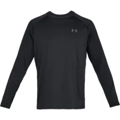 Under Armour Men's Tech Long Sleeve T-Shirt Black / Graphite