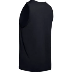 Under Armour Men's UA Sportstyle Logo Tank Black / Black -Canterbury Shop s7.ps1329589 001 hb