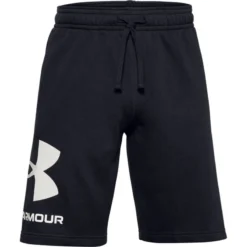 Under Armour Men's UA Rival Fleece Big Logo Shorts Black / Onyx White 11 Under Armour Men's UA Rival Fleece Big Logo Shorts Black / Onyx White -Canterbury Shop s7.ps1357118 001 hf