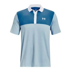 Under Armour Men's Performance 3.0 Colour Block Polo Royal / White