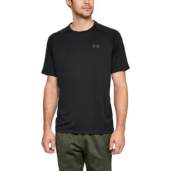 Under Armour Men's UA Tech™ 2.0 Short Sleeve T-Shirt Black / Graphite