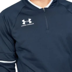 Under Armour Men's UA Challenger III Midlayer Academy / Halo Grey -Canterbury Shop s7.v5 1343918 408 collar