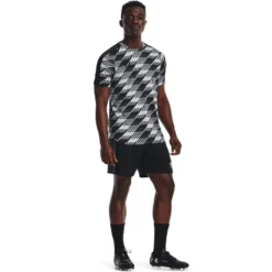 Under Armour Men's Challenger Training T-Shirt Grey / Black -Canterbury Shop s7.v5 1365408 014 fsf