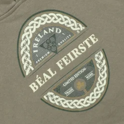 Trad Craft Men's Béal Feirste Classic Hoodie Sand -Canterbury Shop trad craft mens belfast classic hooded top sand adlt p3