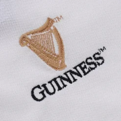 Guinness Men's Notre Dame Polo Shirt Black / White -Canterbury Shop tradcraft polo blk wht nd guin gnd2002 p4