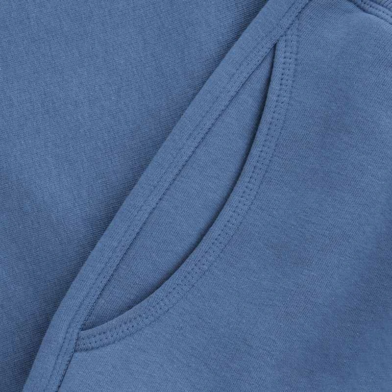 Men's Trigger Fleece Skinny Tracksuit Bottoms Blue / White 4 Men's Trigger Fleece Skinny Tracksuit Bottoms Blue / White - Image 4