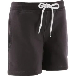 Men's Trigger French Terry Leisure Shorts Dark Grey / White