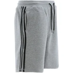 Men's Trigger French Terry Leisure Shorts Grey -Canterbury Shop trigger126 flc shorts marl grey 3s 2