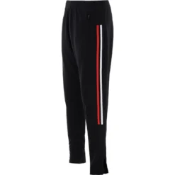 Men's Tuscan Squad Skinny Tracksuit Bottoms Black / Red / White -Canterbury Shop tusc 036 2 gen bkrdwh adlt p 2