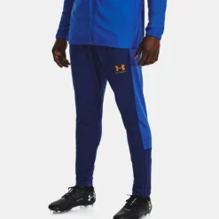 Under Armour Men's Challenger Training Pants Bauhaus Blue / Orange Shock