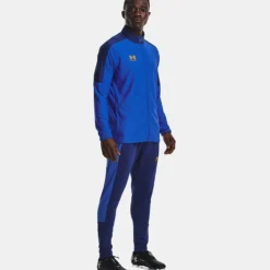 Under Armour Men's Challenger Training Pants Bauhaus Blue / Orange Shock -Canterbury Shop v5 1365417 456 fsf