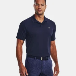 Under Armour Men's Performance 3.0 Polo Midnight Navy / Pitch Grey