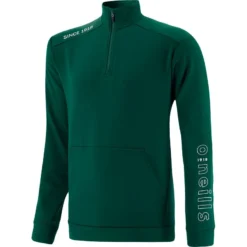 Men's Zack Fleece Half Zip Top Bottle / Silver