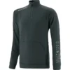 Men's Zack Half Zip Top Dark Grey / Silver