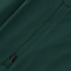 Men's Zack Brushed Half Zip Top Green / Grey / Black -Canterbury Shop zack 184 0 gen gngybk adlt p5